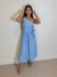 Vestido Midi Ariela Azul