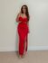 Vestido Tricot Brilho Helen Vermelho