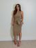 Vestido Canelado Kiara Avelã
