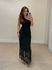 Vestido Clarice Franja Preto