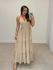 Vestido Midi Atenas Cappuccino
