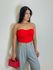 Cropped Tricot Érica Vermelho