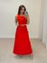 Conjunto Saia Germana Vermelho