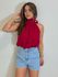 Blusa Chiffon Cherry