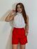 Blusa Chiffon Branca