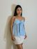 Blusa Laço Ludmila Azul