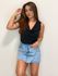 Blusa Gola Tania Preta
