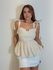 Blusa Meia Taça Areia