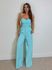 Conjunto Calça Moscou Turquesa
