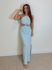 Vestido Midi Las Vegas Baby Blue