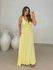 Vestido Liso Ibiza Amarelo