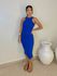 Vestido Canelado Portugal Azul 