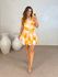 Vestido Estampado Elóa Amarelo