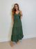 Vestido Midi Atenas Verde Militar