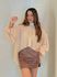 Blusa Mullet Areia