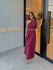 Vestido Midi Frente Única Melina Cereja