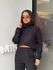 Blusa Tricot Gola Marina Preto