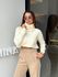 Blusa Tricot Gola Marina Creme