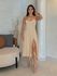 Vestido Meia Taça Lais Cappuccino 