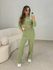 Conjunto Canelado Itália Verde 