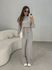 Conjunto Tricot Texas Cinza