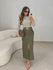 Saia Midi Francine Militar 