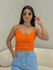 Cropped Laise Mila Laranja