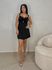 Vestido Linho Paula Preto