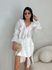 Blusa Boho Chiffon Branca