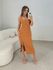 Vestido Midi Liliane Caramelo