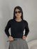 Blusa Manga Longa Modal Preta