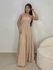 Vestido Midi Caribe Areia