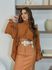 Blusa Mullet Marrom