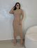 Vestido Tricot Canadá Cappuccino