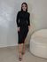 Vestido Tricot Canadá Preto