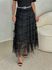 Saia Tule Vicenza Preto