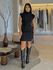 Vestido Basic Emily Preto