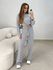 Conjunto Tricot Santorini Cinza 