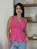 Blusa Plissada Pink