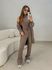 Conjunto 3 peças Gisele Marrom