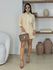 Conjunto Camisa Linho Areia
