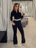Conjunto Tricot Listra Inês Preto