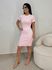 Vestido Tubinho Eva Rosa Bebê