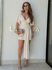 Vestido Manguinha Yara Areia