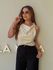 Blusa Cetim Fabricia Creme 
