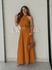 Vestido Midi Frente Única Melina Camelo