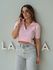Blusa Gola Polo Eleonora Rosa