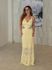 Vestido Tricot Ariela Manteiga