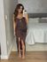 Vestido Midi Poliana Café 
