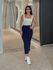 Saia Midi Tricot Lilly Marinho